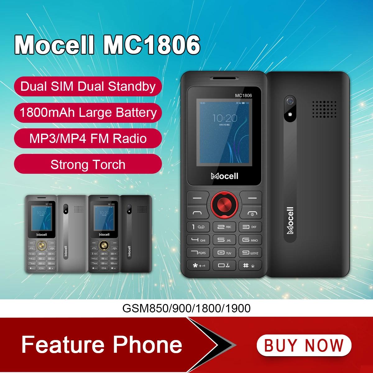 Mocell-MC1806  ȭ 1.77 ÷  ī޶  Sim ò Ŀ MP3 MP4 FM   ڴ,  ȭ